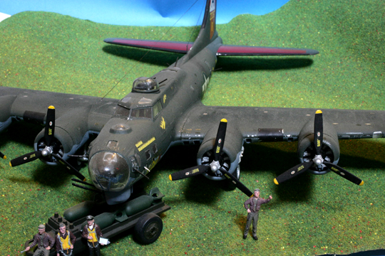 アメリカ陸軍航空隊　ボーイング　B-17G　「フライング　フォートレス」