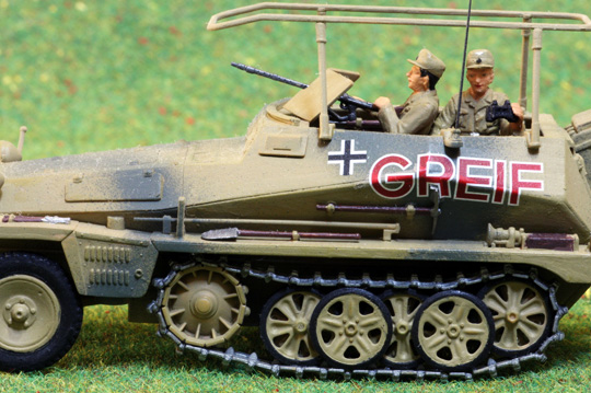 ドイツ無線指揮車　Sd.Kfz.250/3「グライフ」とロンメル将軍