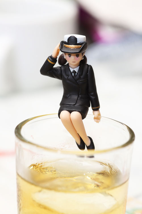 女性自衛官のフチ子