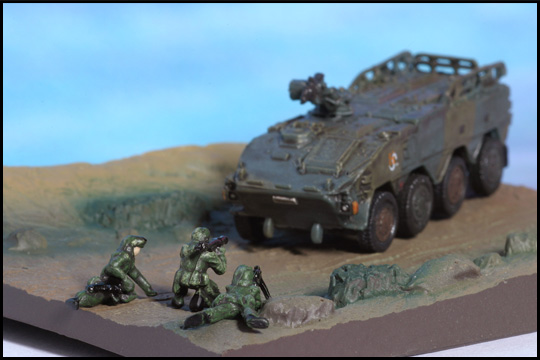 陸上自衛隊八輪装甲車　歩兵セット